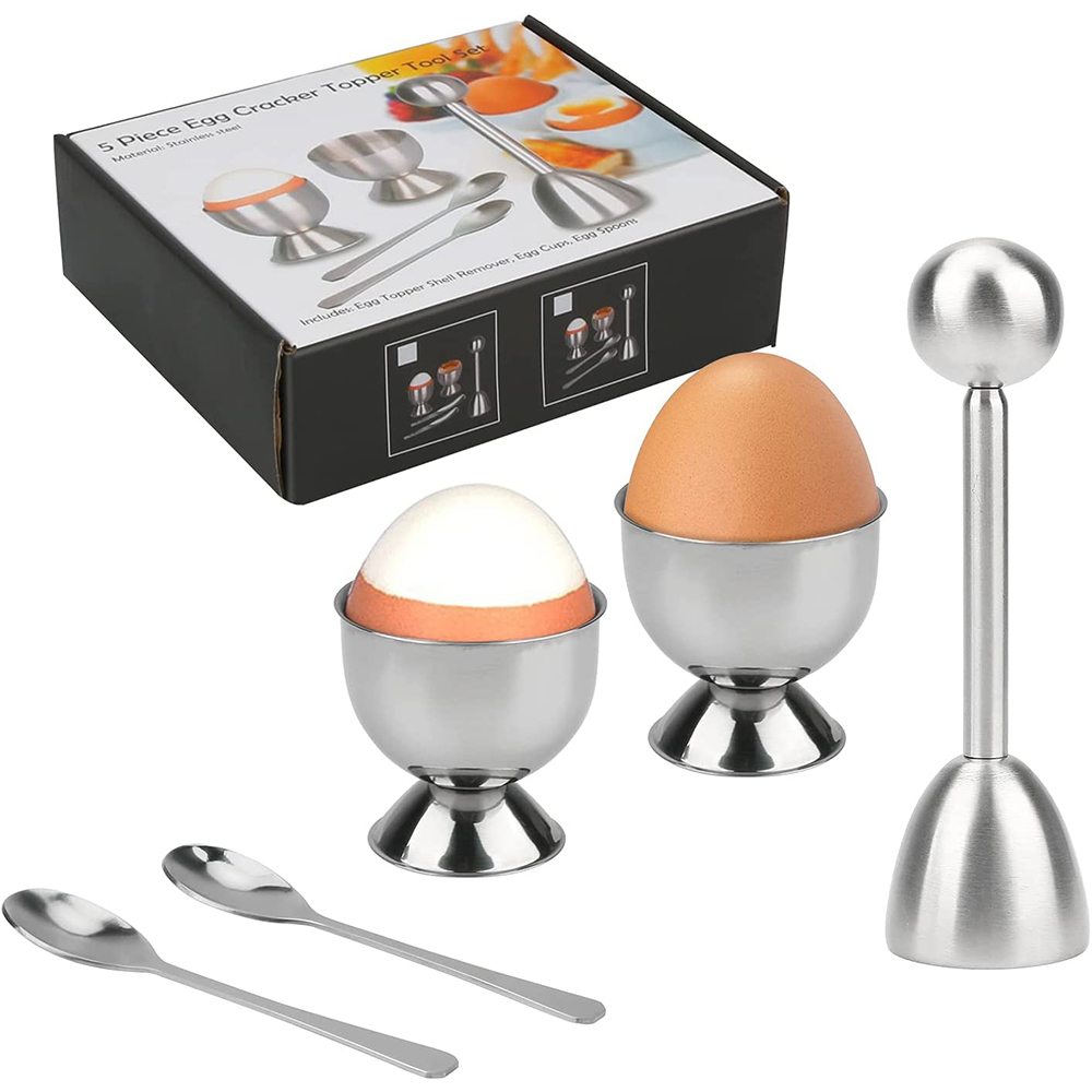 LMETJMA Egg Cracker Topper Set - Egg Separator Tool ulasan dan harga