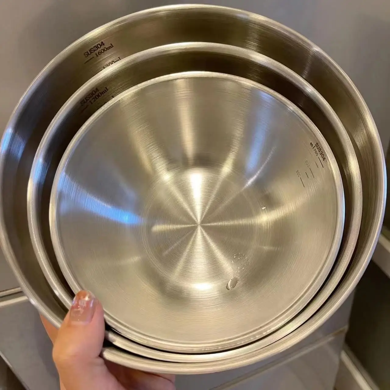 2026 Stainless Steel Mixing Bo - Kitchen Gadgets Organizer ulasan dan harga
